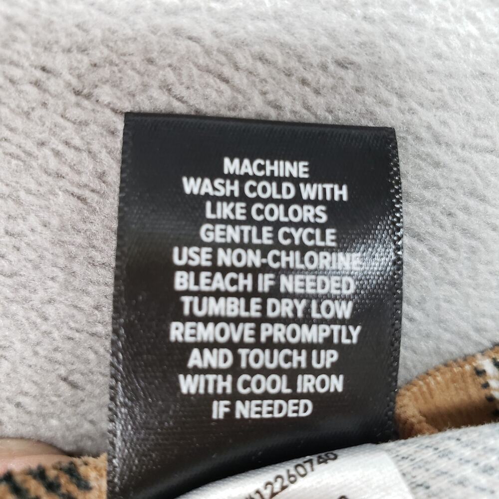 NWT Torrid Mini Skirt Size 14/16 (1X) Brown Plaid Corduroy Elastic Waist Pockets - Picture 6 of 9